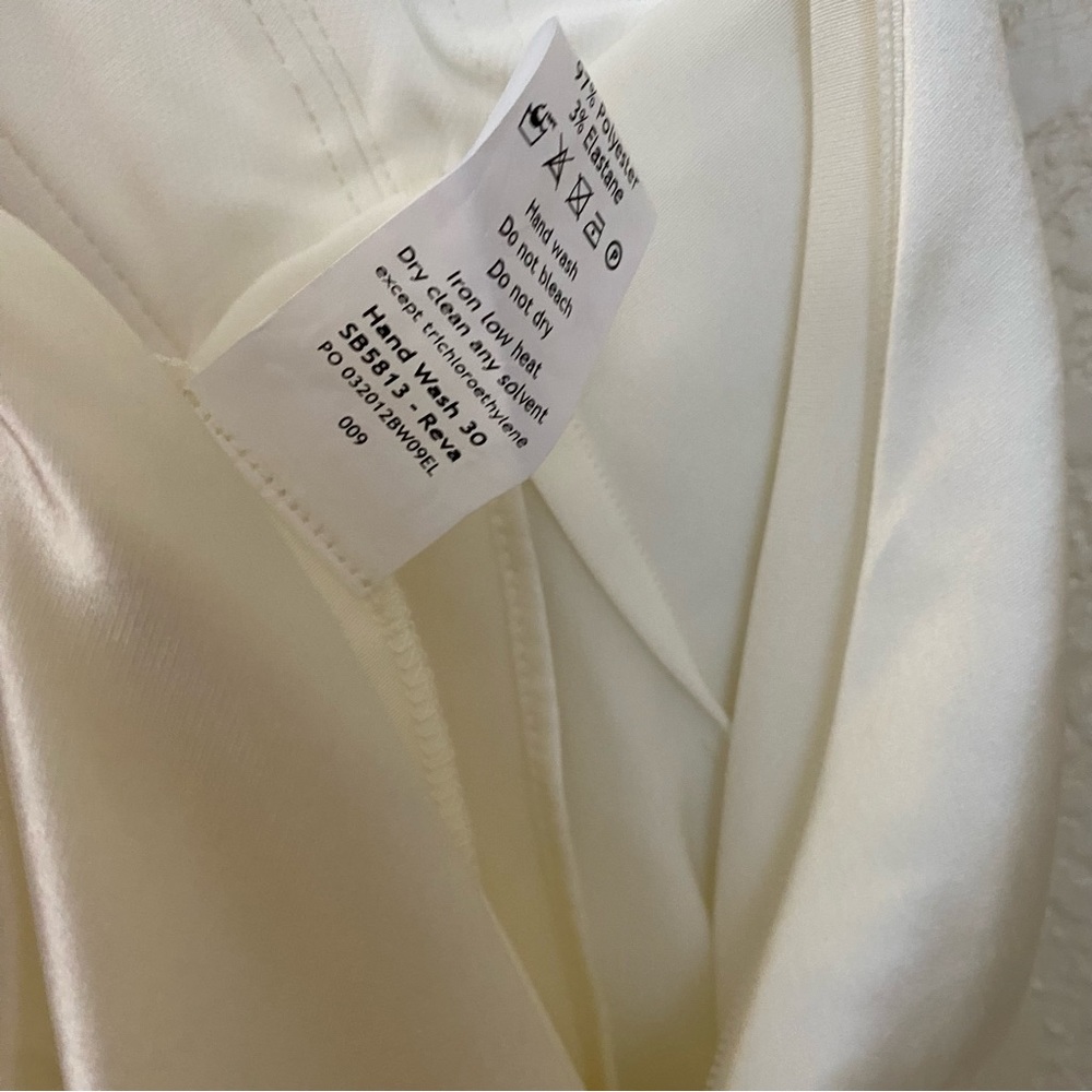 HOUSE OF CB 'Reva' Ivory Satin Balcony Corset Dress /Size XS - Picture 13 of 17